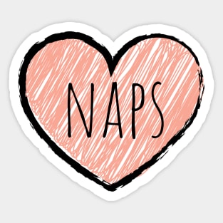 I Love Naps Architecture Student Sticker